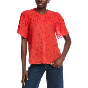 Anna Kay Womens  Siloe Top, Red